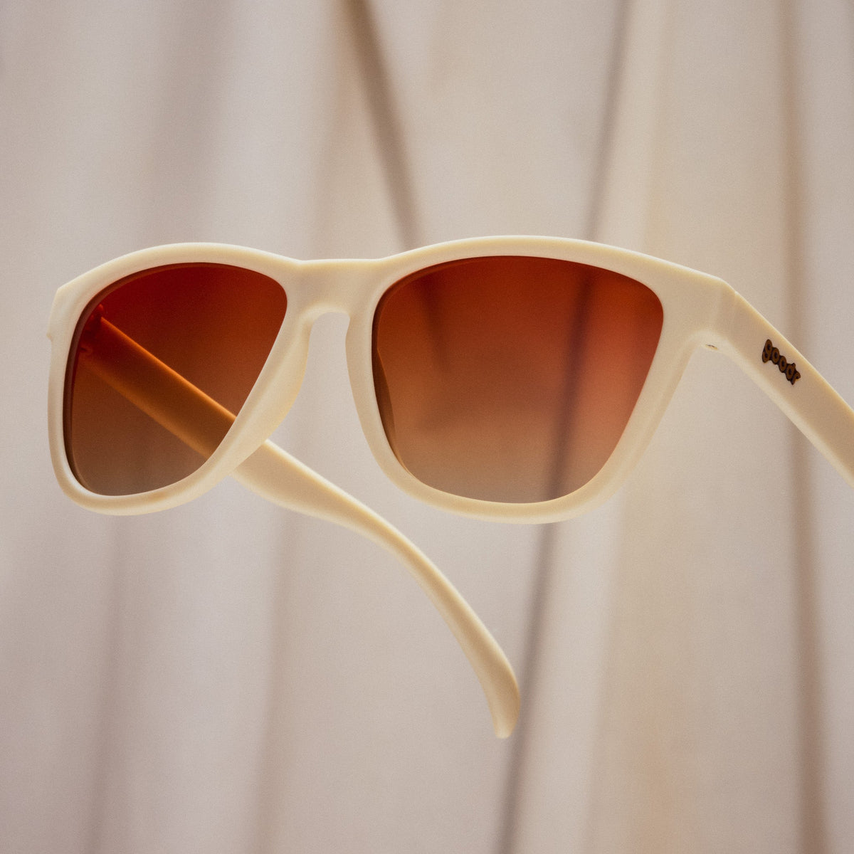 Beige Sunglasses - Toasted Marshmallow Magic Light Brown | Goodr