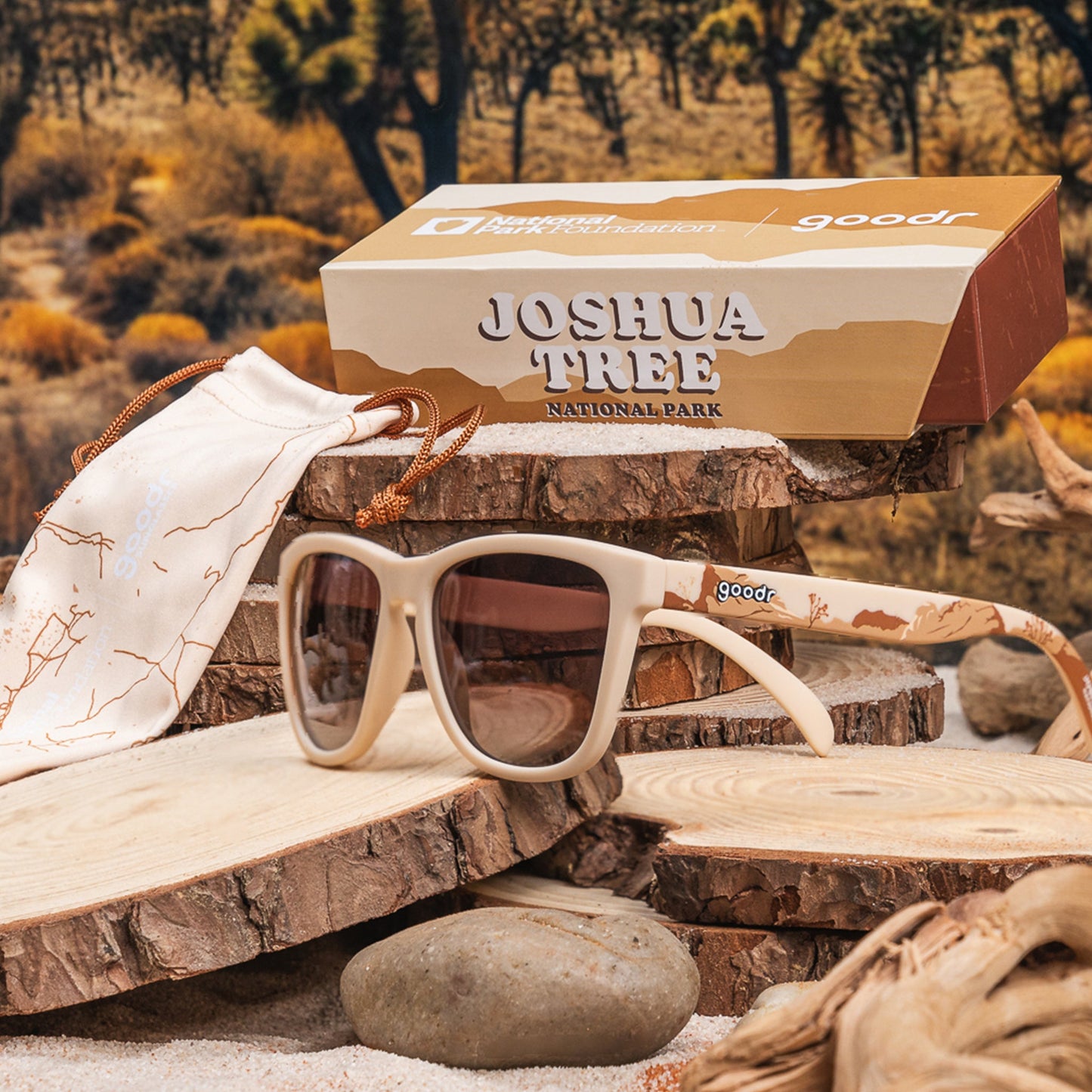 Joshua Tree National Park 2024 Light Brown | Goodr