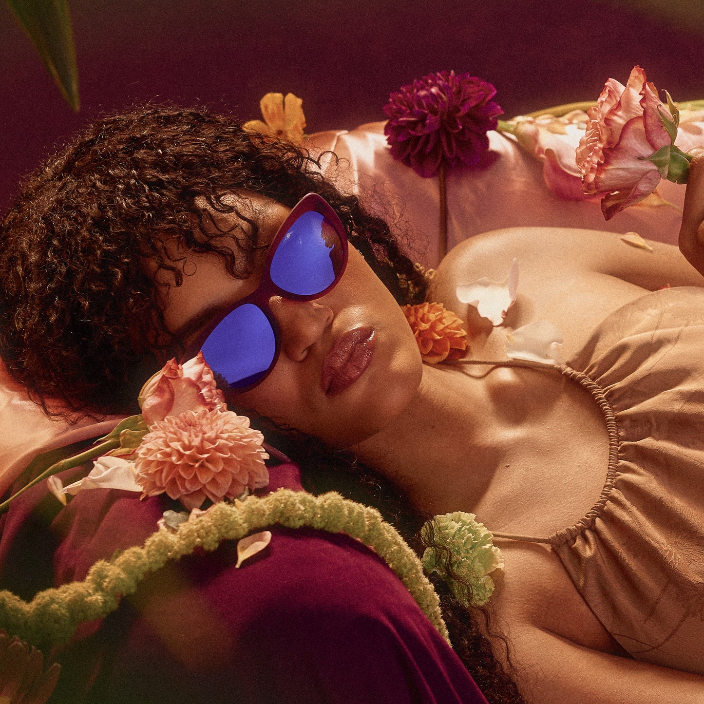 Translucent Purple Sunglasses - Midnight Merlot Glow Purple | Goodr