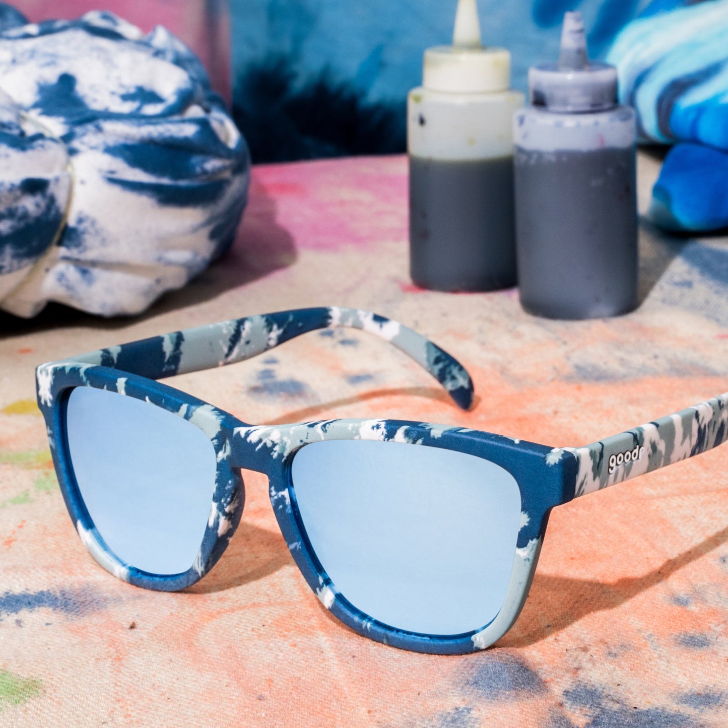 Acid Washed Aficionado Blue | Goodr