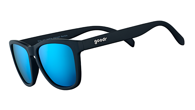 Black & Blue Shades - Mick and Keith's Midnight Ramble Black | Goodr