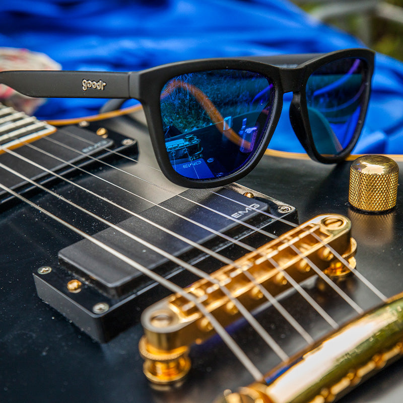 Black & Blue Shades - Mick and Keith's Midnight Ramble Black | Goodr