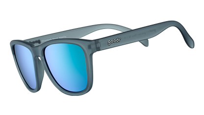 Gray & Silver Sunglasses - Silverback Squat Mobility Gray | Goodr