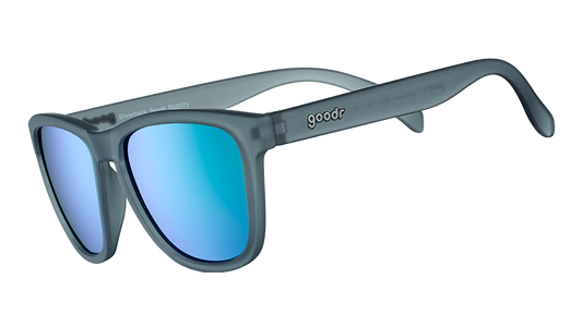 Gray & Silver Sunglasses - Silverback Squat Mobility Gray | Goodr