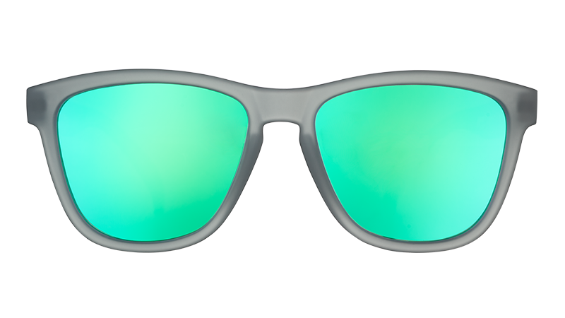 Gray & Silver Sunglasses - Silverback Squat Mobility Gray | Goodr