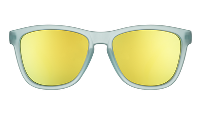 Blue and Gold Sunglasses - Sunbathing With Wizards Light Blue | Goodr