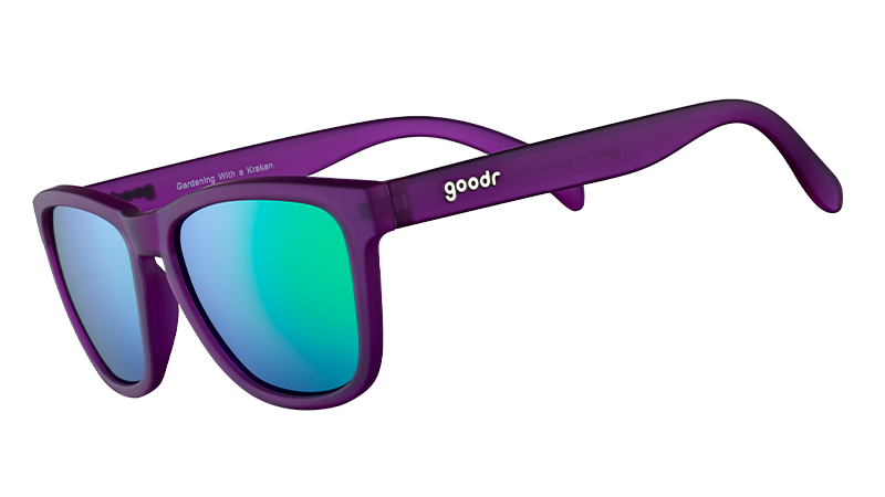 Purple Polarized Sunglasses - Gardening With A Kraken Purple | Goodr
