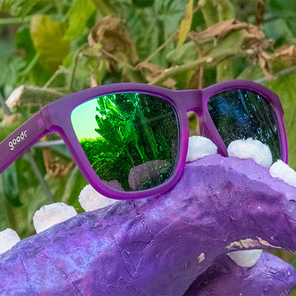 Purple Polarized Sunglasses - Gardening With A Kraken Purple | Goodr