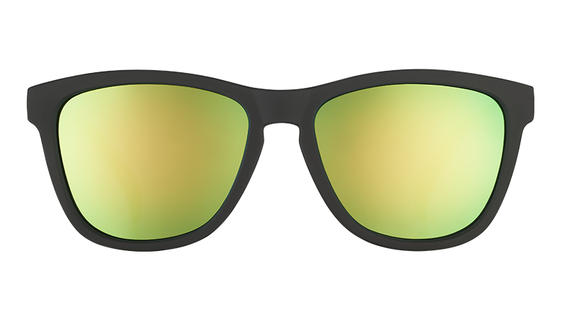 Teal Lens Sunglasses - Vincent's Absinthe Night Terrors Black | Goodr