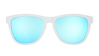 White and Blue Yeti Sunglasses - Iced By Yetis White | Goodr