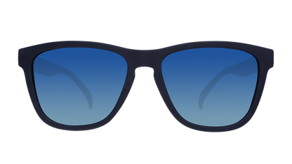 Navy Blue Sunglasses - Drinks Seawater, Sees Future Navy | Goodr