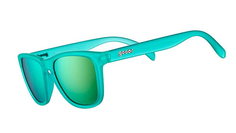 Teal Polarized Sunglasses - Nessy's Midnight Orgy Teal | Goodr