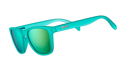 Teal Polarized Sunglasses - Nessy's Midnight Orgy Teal | Goodr
