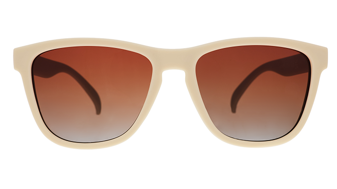 Beige Sunglasses - Toasted Marshmallow Magic Light Brown | Goodr