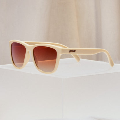 Beige Sunglasses - Toasted Marshmallow Magic Light Brown | Goodr