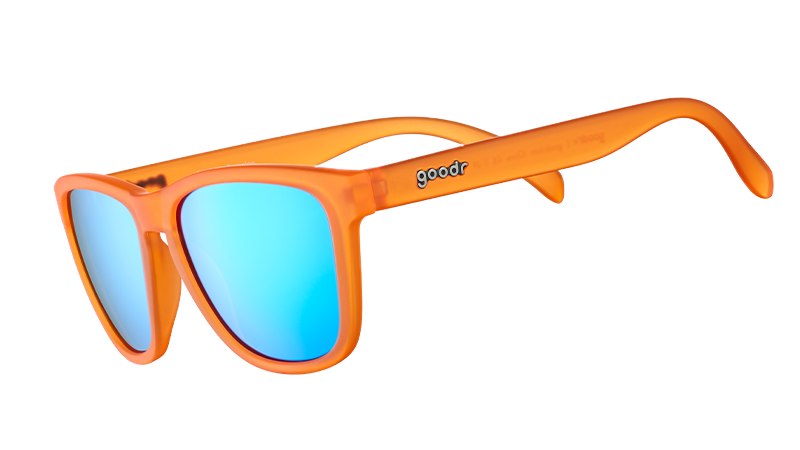Orange and Blue Sunglasses - Donkey Goggles Orange | Goodr