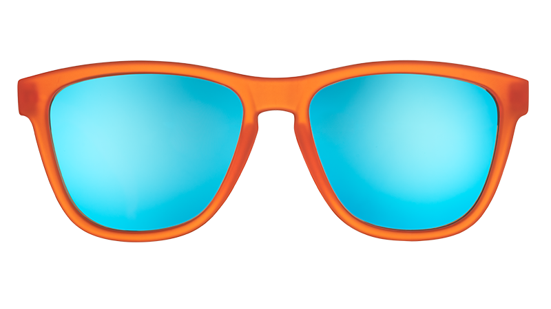 Orange and Blue Sunglasses - Donkey Goggles Orange | Goodr