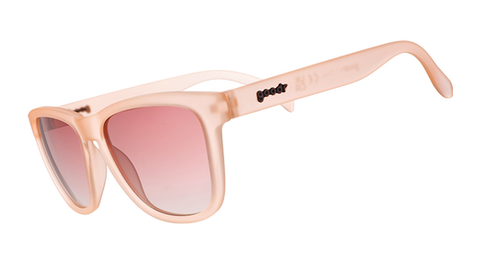 Pink Sunglasses - Don't Make Me Blush Light Pink | Goodr
