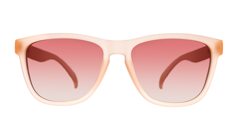 Pink Sunglasses - Don't Make Me Blush Light Pink | Goodr