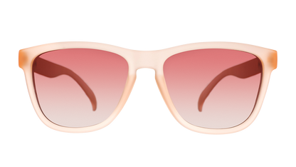 Pink Sunglasses - Don't Make Me Blush Light Pink | Goodr