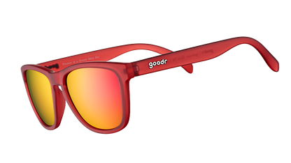 Red Rose Sunglasses - Phoenix At A Bloody Mary Bar Red | Goodr