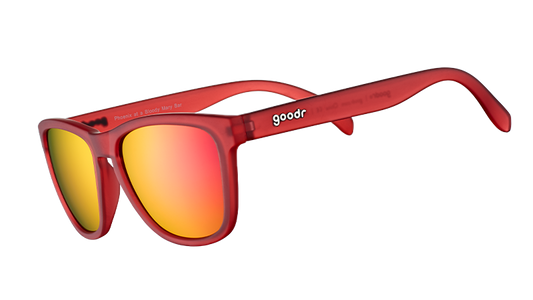 Red Rose Sunglasses - Phoenix At A Bloody Mary Bar Red | Goodr