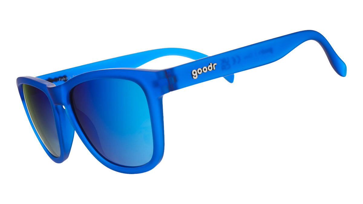 Blue on Blue Sunglasses - Falkor's Fever Dream Blue | Goodr