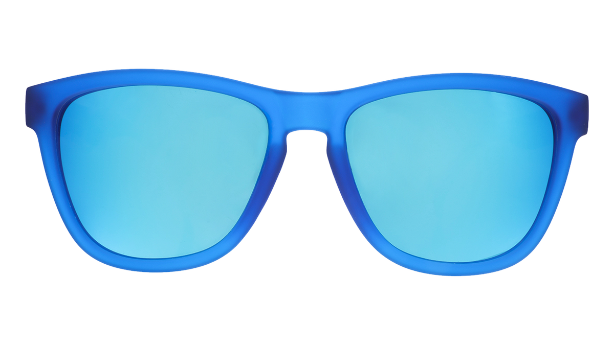 Blue on Blue Sunglasses - Falkor's Fever Dream Blue | Goodr