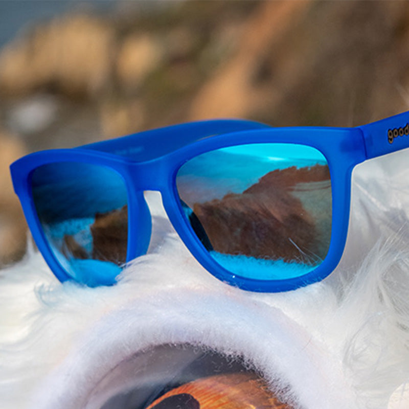 Blue on Blue Sunglasses - Falkor's Fever Dream Blue | Goodr