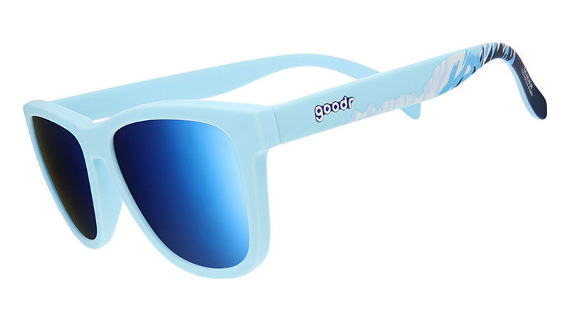 Glacier National Park - goodr Sunglasses Light Blue | Goodr