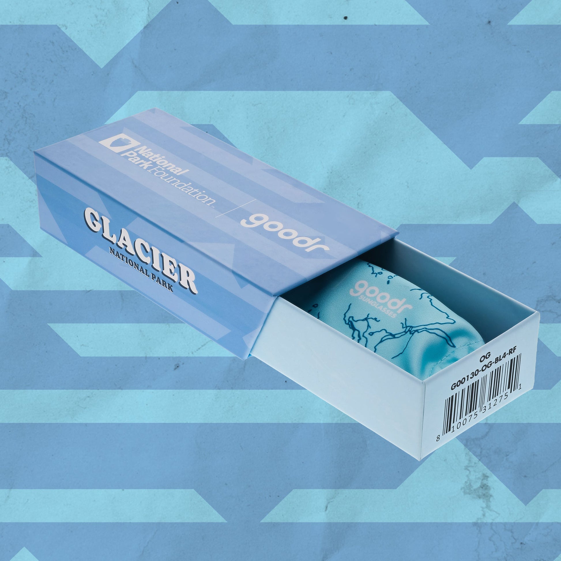 Glacier National Park - goodr Sunglasses Light Blue | Goodr