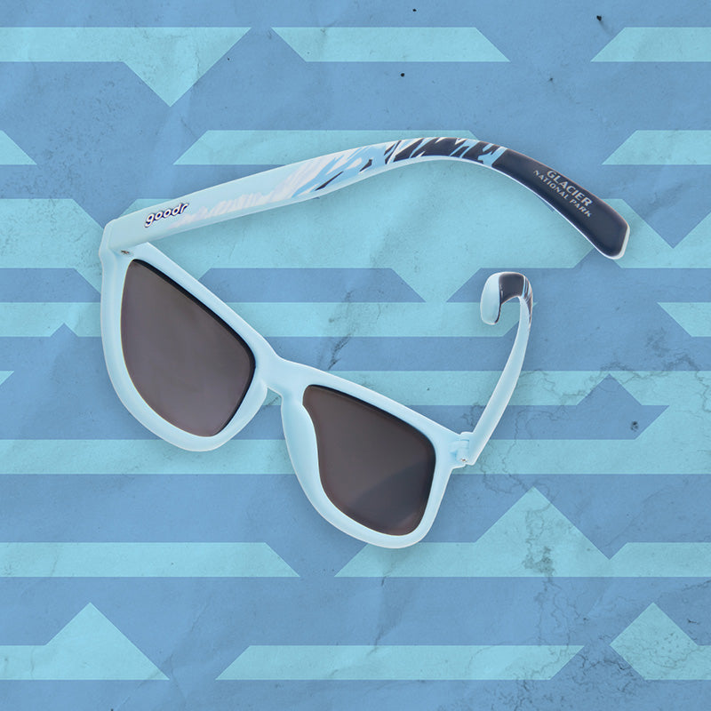 Glacier National Park - goodr Sunglasses Light Blue | Goodr