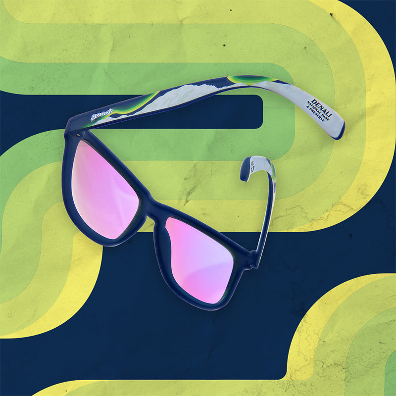 Denali National Park - goodr Sunglasses Dark Blue | Goodr