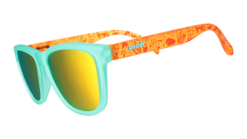 Yellowstone National Park - goodr Sunglasses Teal | Goodr