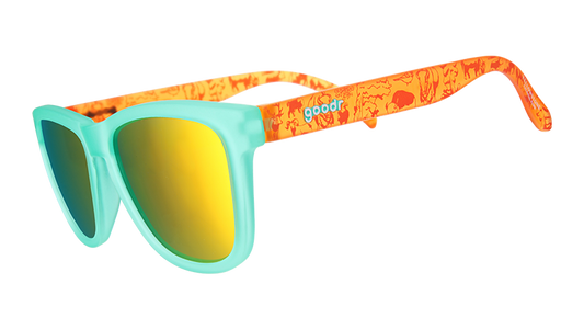 Yellowstone National Park - goodr Sunglasses Teal | Goodr