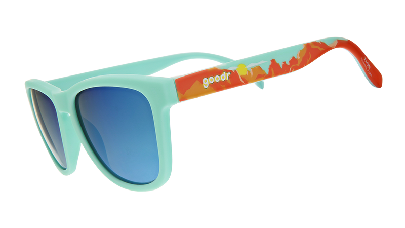 Zion National Park - goodr Sunglasses Teal | Goodr