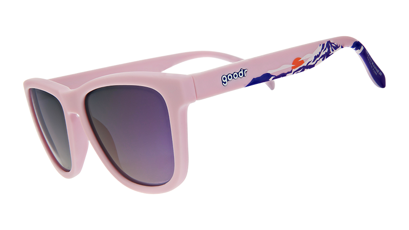 Mount Rainier National Park - goodr Sunglasses Light Pink | Goodr