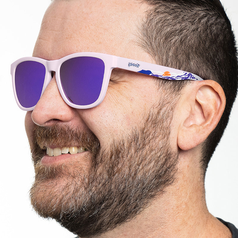 Mount Rainier National Park - goodr Sunglasses Light Pink | Goodr