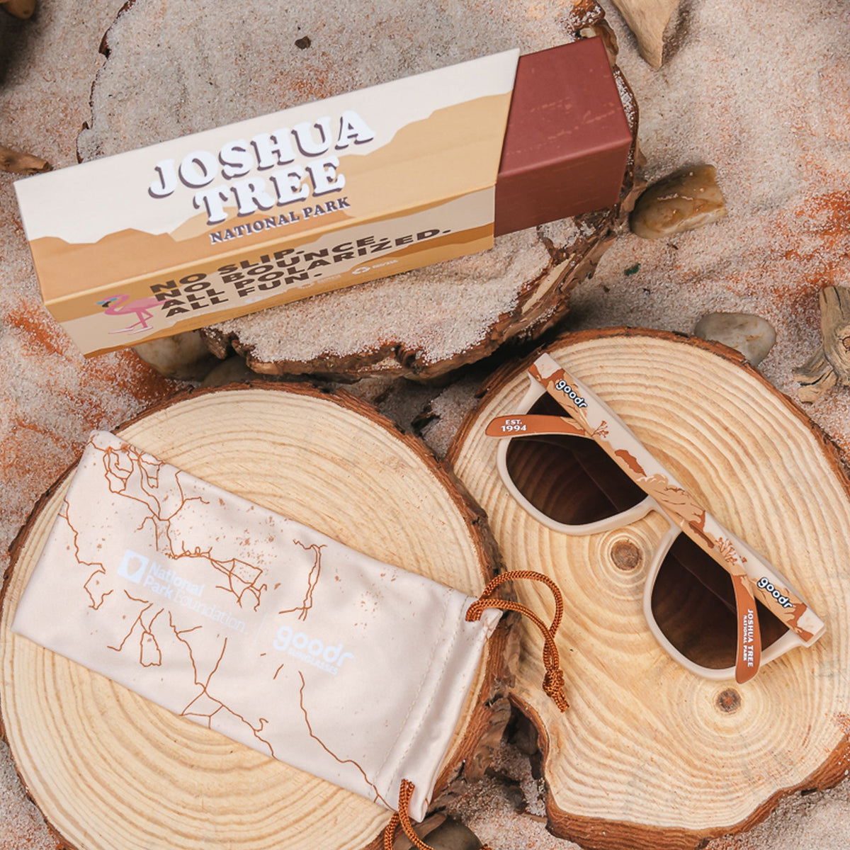 Joshua Tree National Park 2024 Light Brown | Goodr