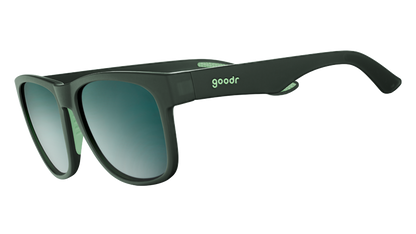 Dark Green Sunglasses - Mint Julep Electroshocks Green | Goodr