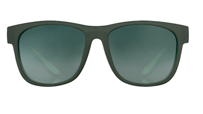Dark Green Sunglasses - Mint Julep Electroshocks Green | Goodr