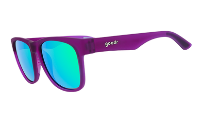 Purple & Green Sunglasses- Colossal Squid Confessions Purple | Goodr