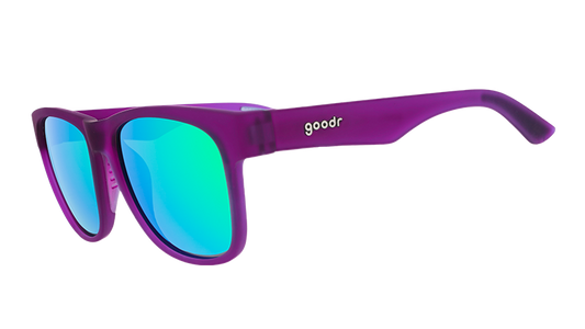 Purple & Green Sunglasses- Colossal Squid Confessions Purple | Goodr