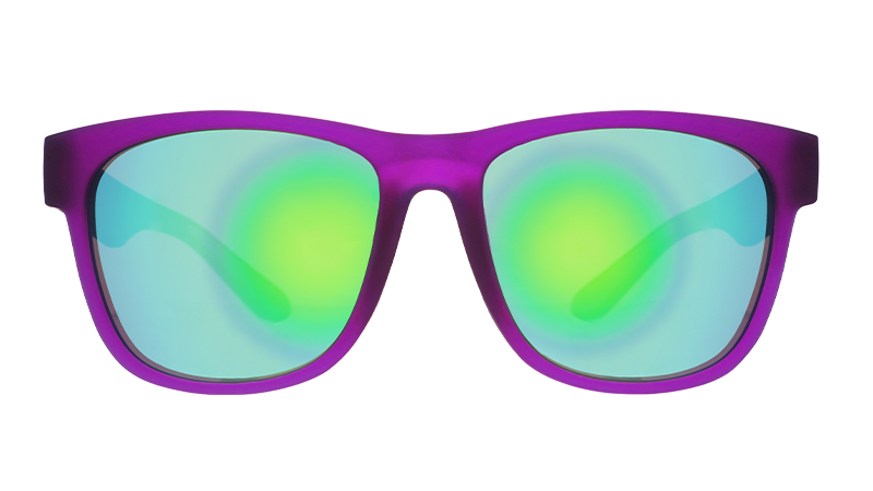 Purple & Green Sunglasses- Colossal Squid Confessions Purple | Goodr