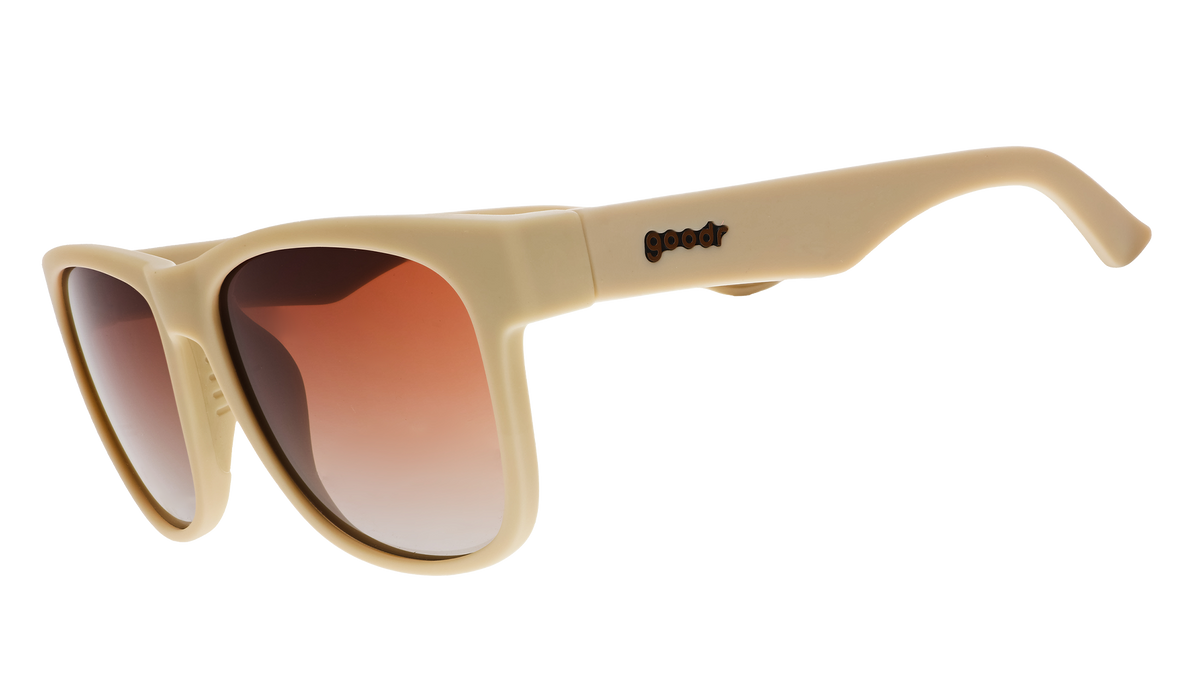 Dark Beige Sunglasses - Big Pajama Llama Drama Dark Brown | Goodr