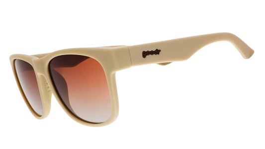 Dark Beige Sunglasses - Big Pajama Llama Drama Dark Brown | Goodr