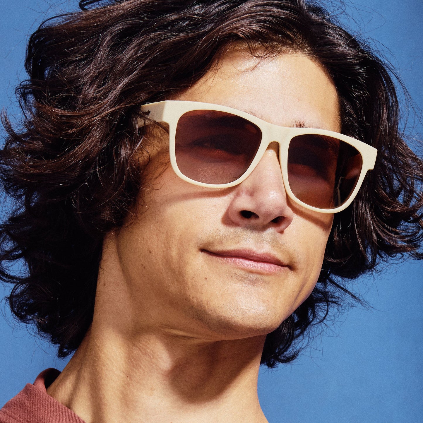 Dark Beige Sunglasses - Big Pajama Llama Drama Dark Brown | Goodr