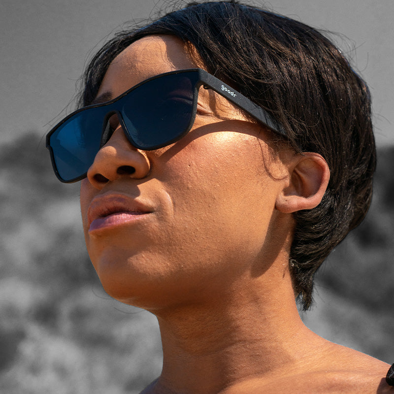Single Lens Future Sunglasses - The Future Is Void Black | Goodr
