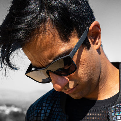 Single Lens Future Sunglasses - The Future Is Void Black | Goodr