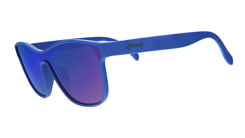 Blue and Purple Sunglasses - Best Dystopia Ever Blue | Goodr